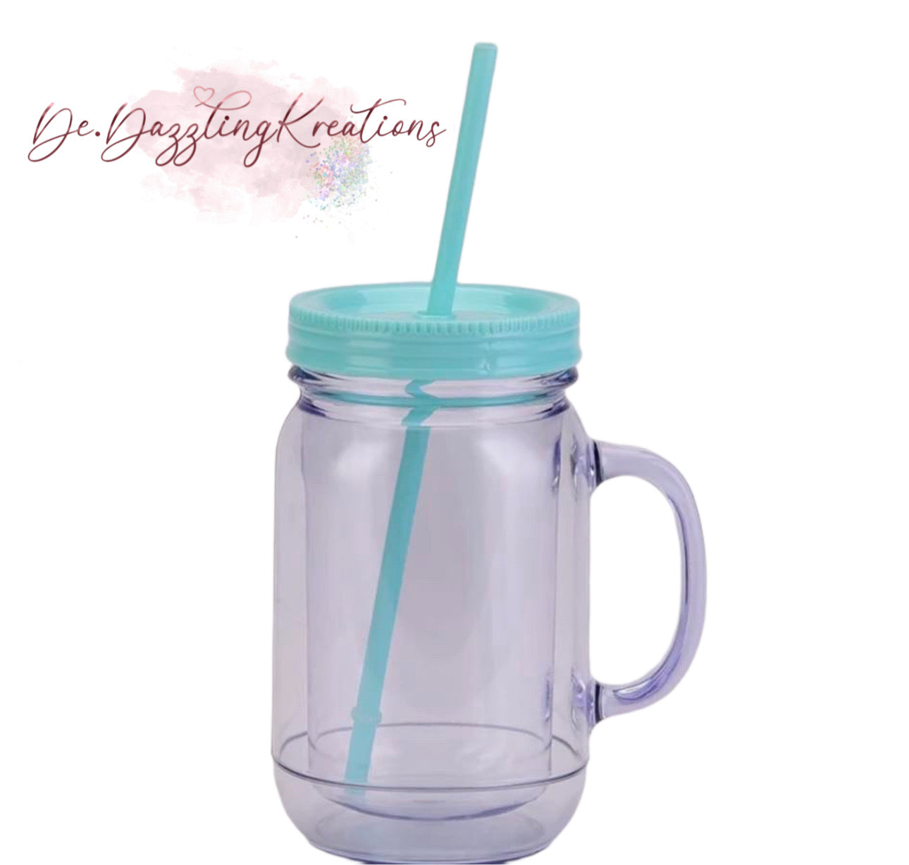 Mason snow globe- pre drilled -