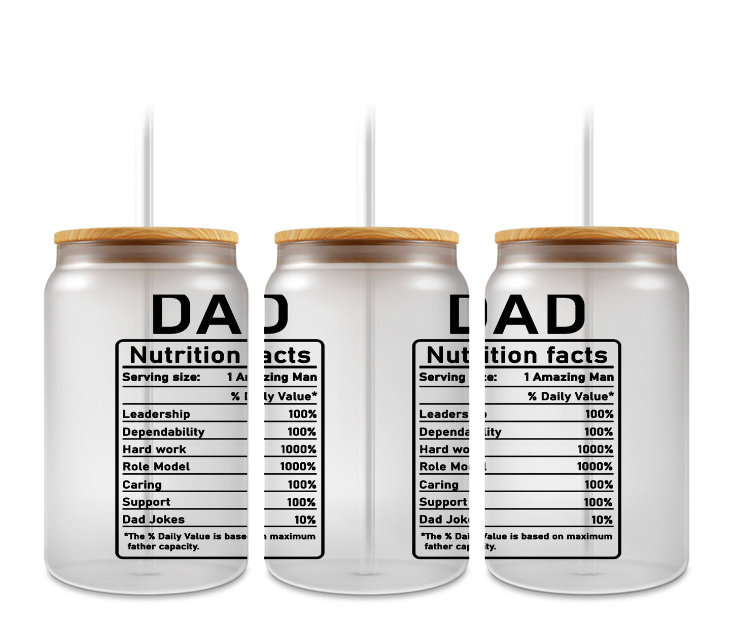 Dad nutritions facts