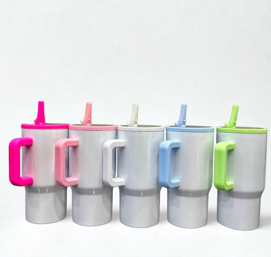 20oz Sublimation shimmer leakproof sip lid bottle