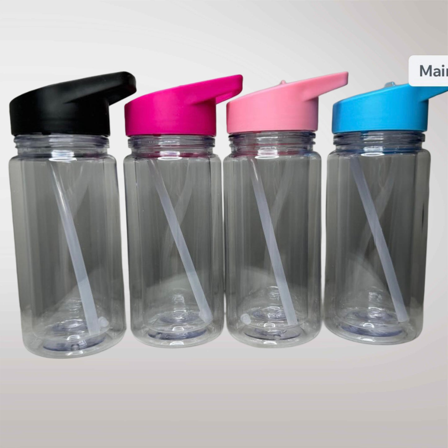 Kids snow globe bottles
