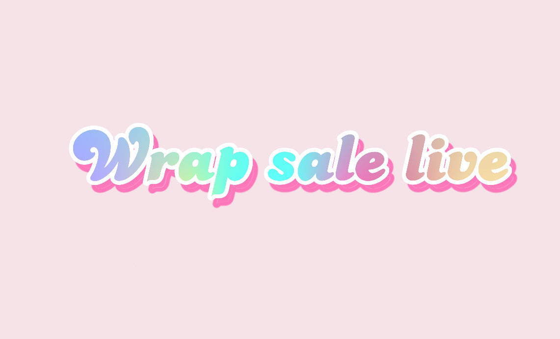 Wrap sale live deposit