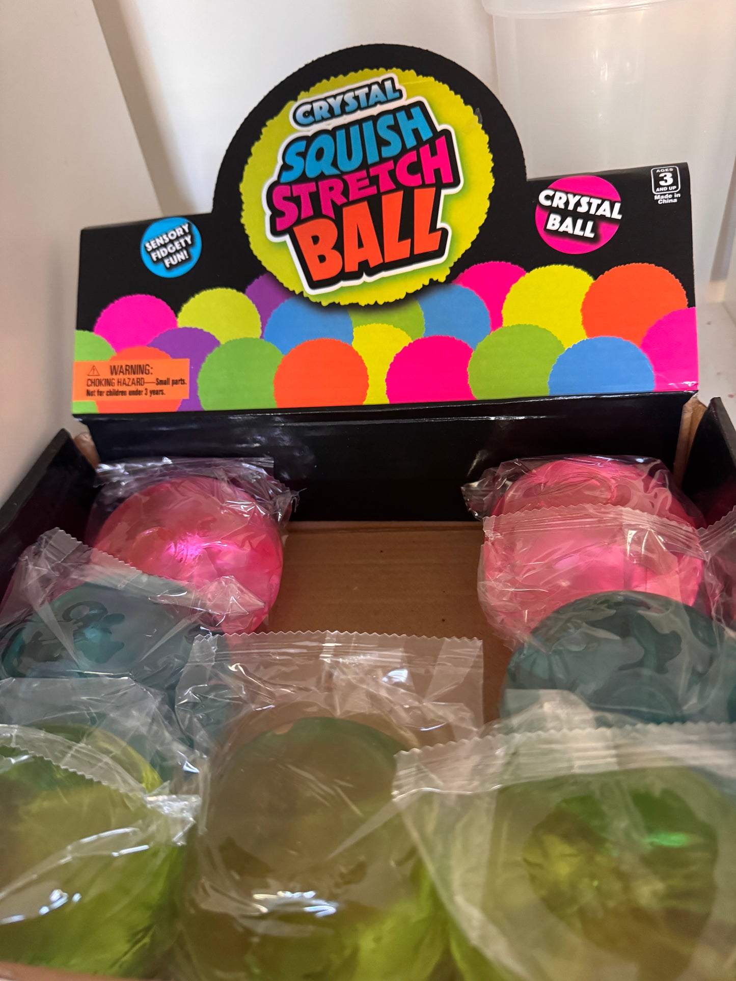 Ball stretch- crystal