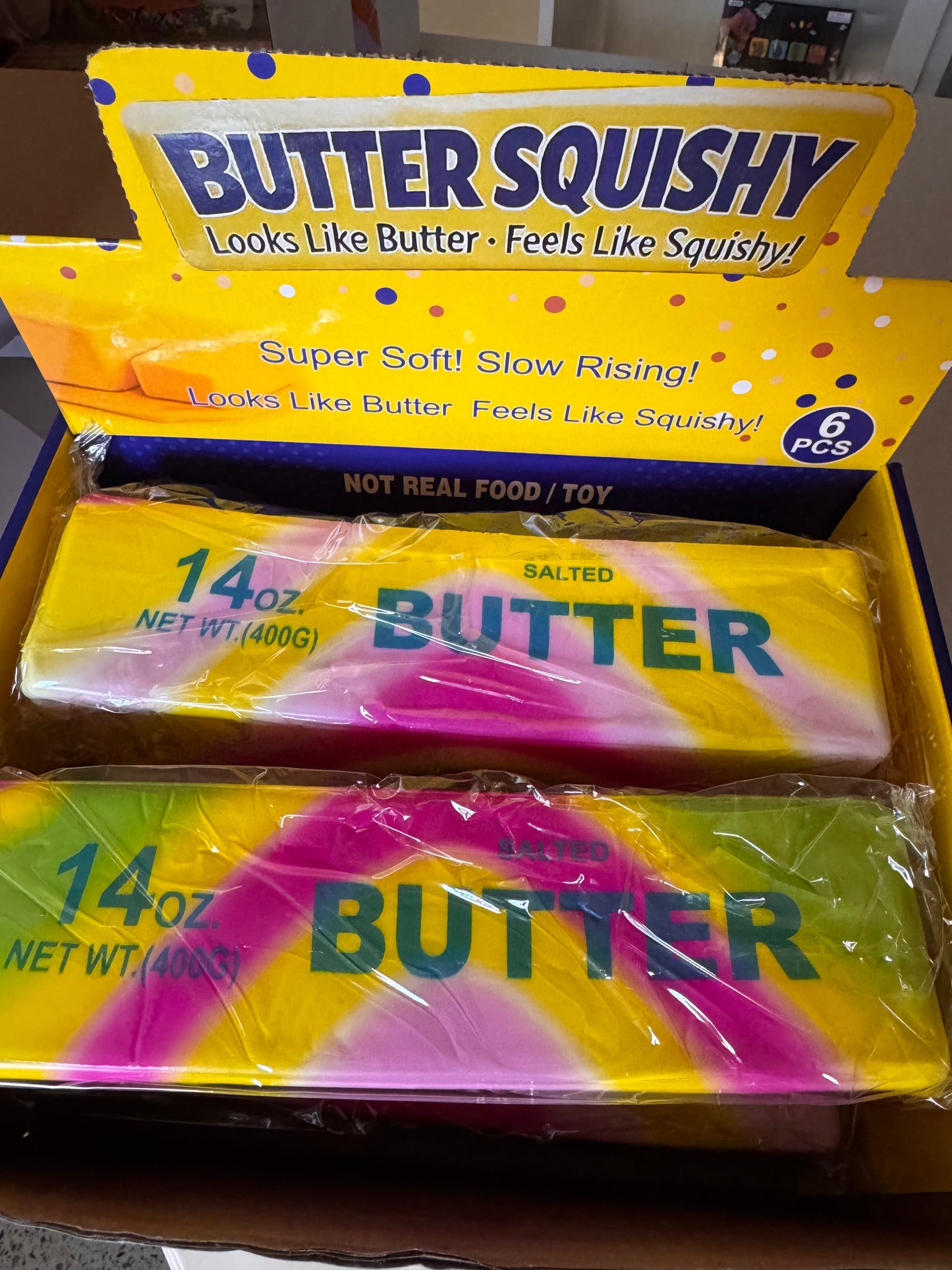 Large rainbow butter