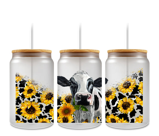 Sunflower cow