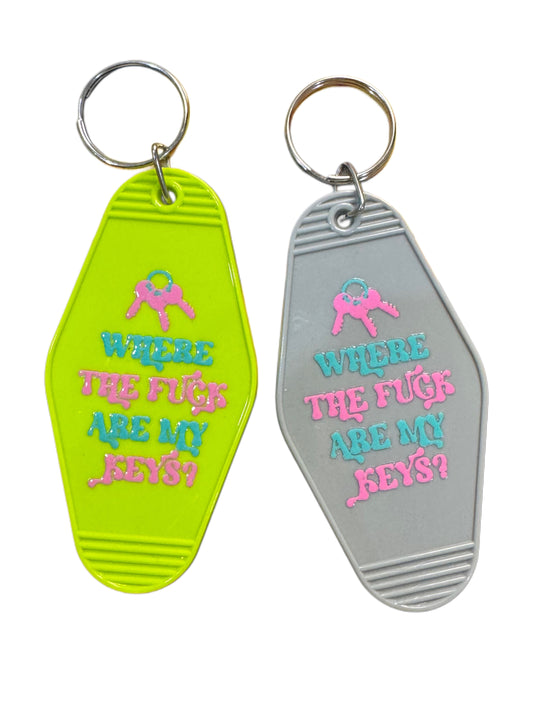 Where the f are my keys