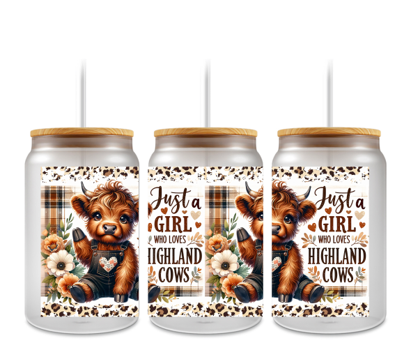 Just a girl who loves highland cows