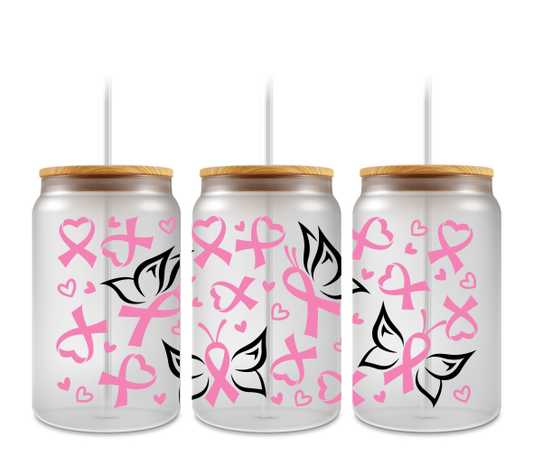 Breast cancer pink wrap