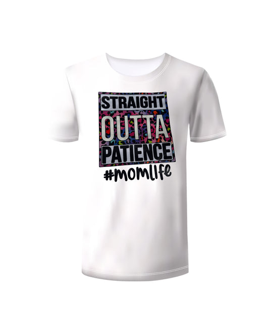Straight outta patience #momlife