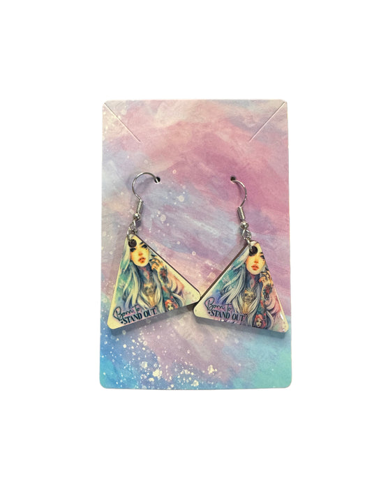 Born to stand out earring