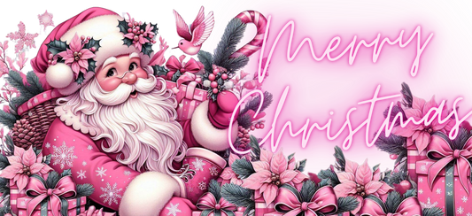 Merry Christmas pink