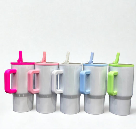 20oz Sublimation shimmer leakproof sip lid bottle