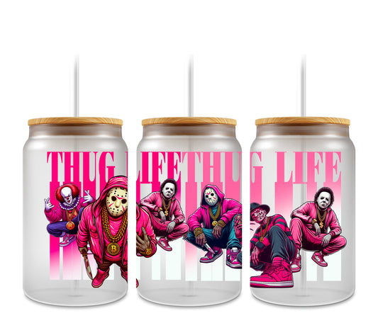 thug life pink