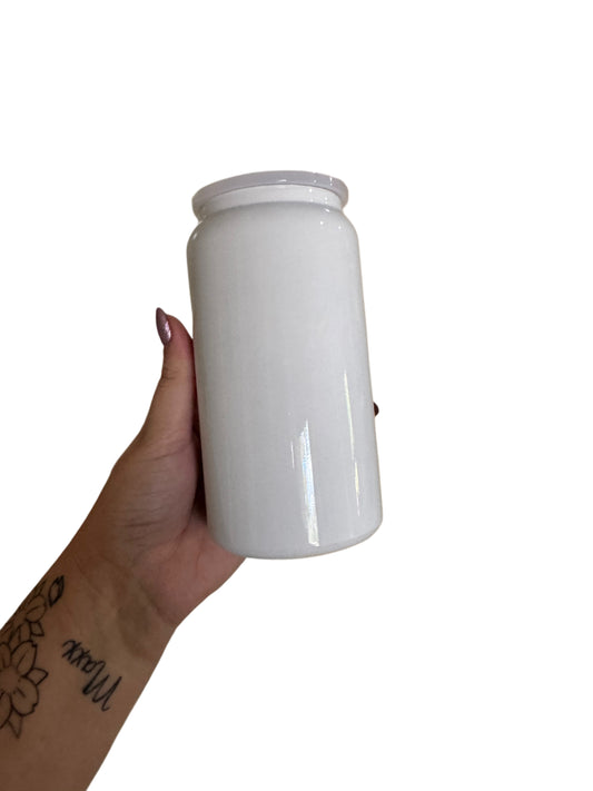 16oz sublimation Libby cans white