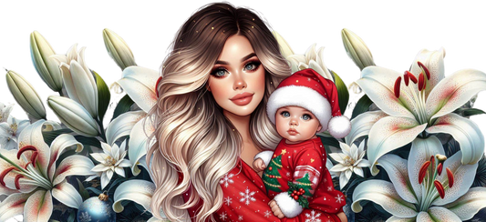 Mum & son Xmas