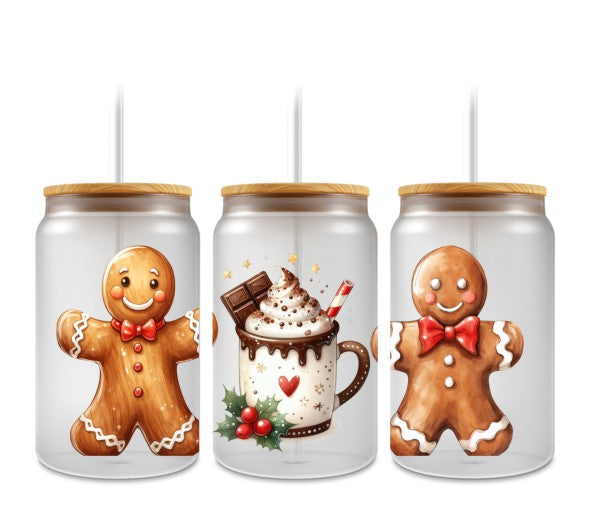 hot cocoa and Gingerbreadman