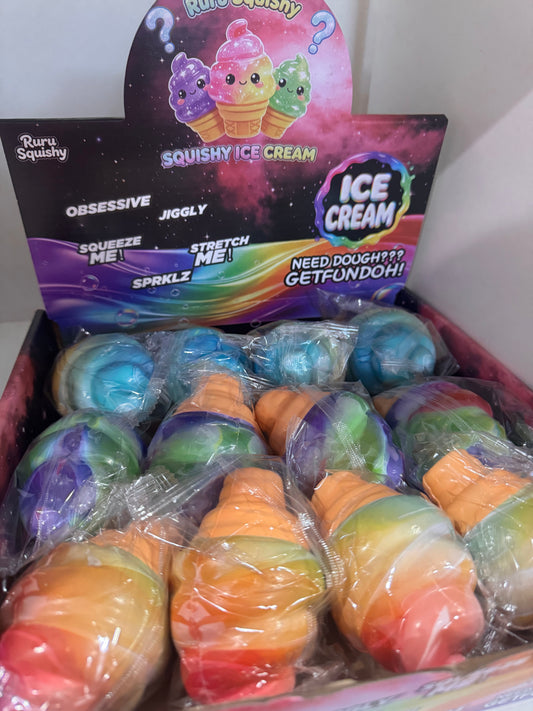 Rainbow galaxy icecream