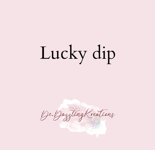 Straw topper lucky scoop