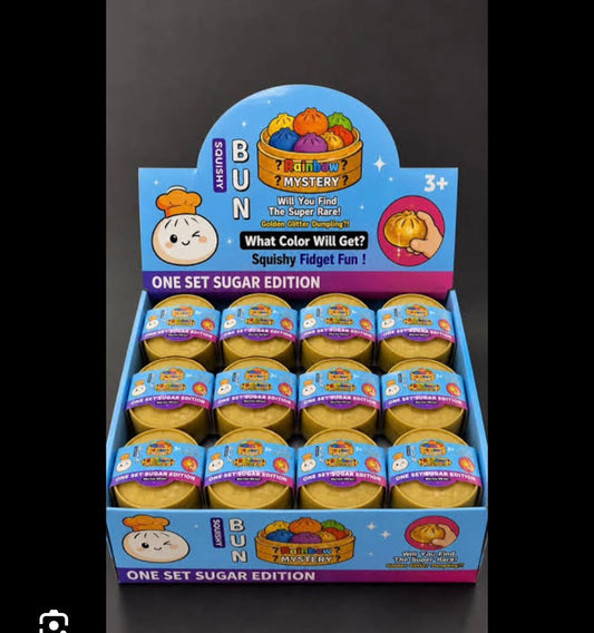 Mini glitter dumpings
