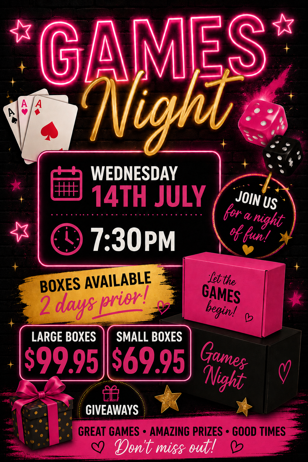 GAMES NIGHT