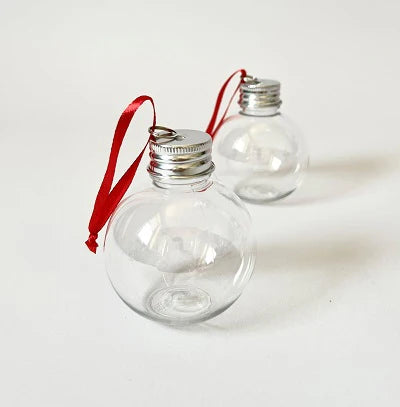Christmas drink baubles