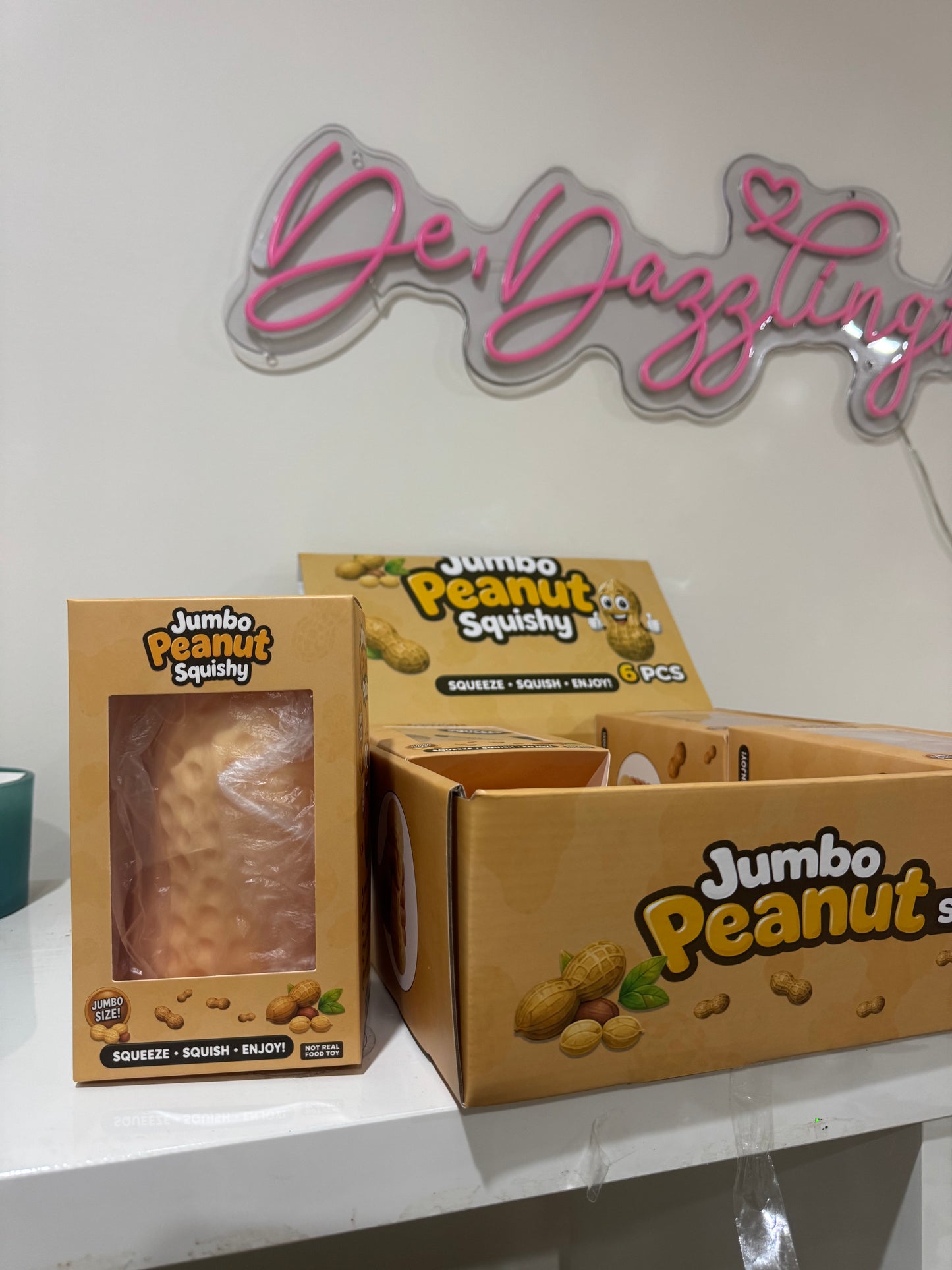 Jumbo peanut squishy